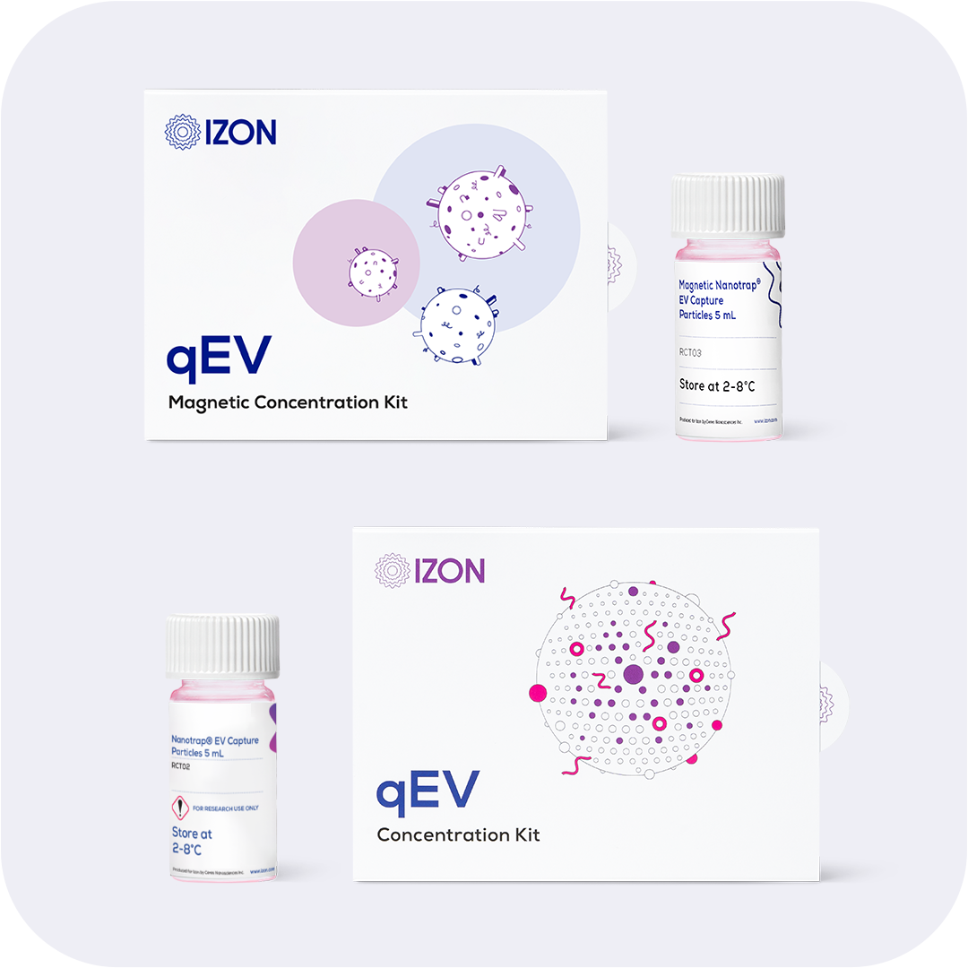 EV Concentration Kits for use with qEV columns
